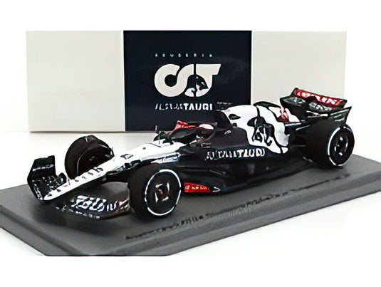 ALPHA TAURI  F1 AT04 TEAM ALPHA TAURI N 40 SINGAPORE GP 2023 LIAM LAWSON  BLUE WHITE/Spark 1/43ミニカー