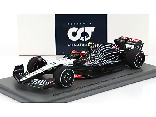 ALPHA TAURI  F1 AT04 TEAM ALPHA TAURI N 22 LAS VEGAS USA GP 2023 YUKI TSUNODA  WHITE BLACK/Spark 1/43ミニカー