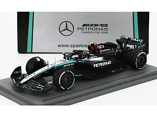 MERCEDES GP  F1 W15 EQ PERFORMANCE TEAM AMG PETRONAS MOTORSPORT N 44 BAHRAIN GP 2024 LEWIS HAMILTON  BLACK SILVER GREEN/Spark 1/43ミニカー