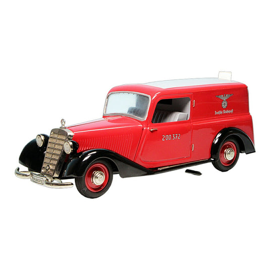 Mercedes Benzメルセデスベンツ 170V Van Deutsche Reichspost レッド 2500台限定 / Schuco 1/18 ミニカー