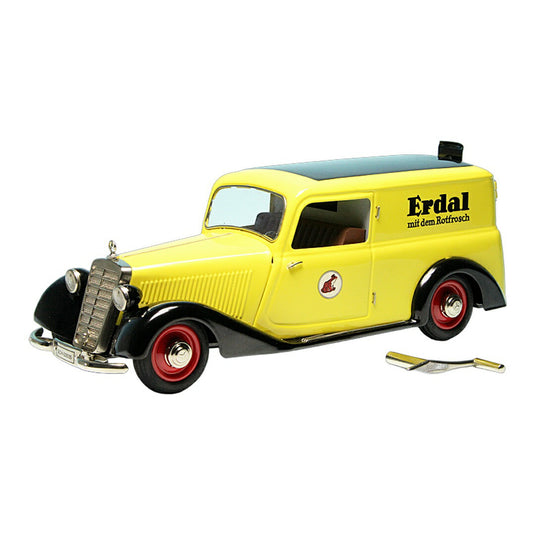 Mercedes Benzメルセデスベンツ 170V Van Erdal イエロー / Schuco 1/18 ミニカー