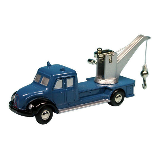 Magirus-Deutzマギルス・ドイツ S6500 レッカー車 ブルー / Schuco 1/87 (Piccolo) ミニカー