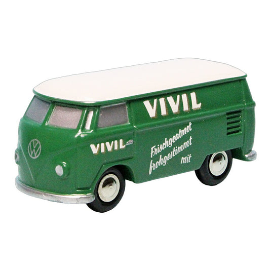 VWフォルクスワーゲン T1 Bulli Van Vivil 3000台限定 / Schuco 1/87 (Piccolo) ミニカー