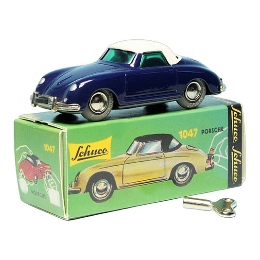 Porscheポルシェ 356 Coupe クーペ ダークブルー / Schuco 1/43 ミニカー