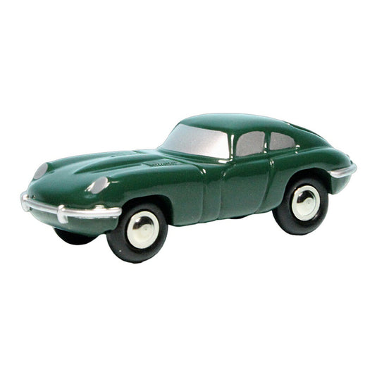 Jaguarジャガー E-Type クーペ ダークグリーン / Schuco 1/87 (Piccolo) ミニカー
