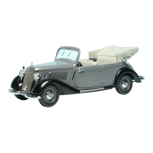 Mercedes Benzメルセデスベンツ 170V コンバーチブル グレー / Schuco 1/43 ミニカー