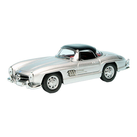 Mercedes Benzメルセデスベンツ 300SL ロードスター シルバー / Schuco 1/43 ミニカー