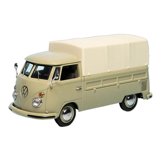 VWフォルクスワーゲン T1 Bulli プラットフォーム ターポリン ベージュ / Schuco 1/43 ミニカー