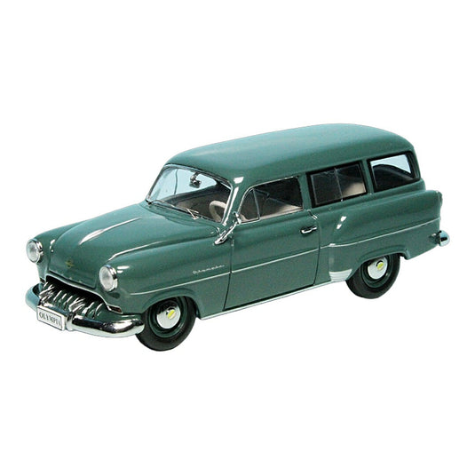 Opelオペル Olympiaオリンピア Caravanキャラバン グリーン / Schuco 1/43 ミニカー