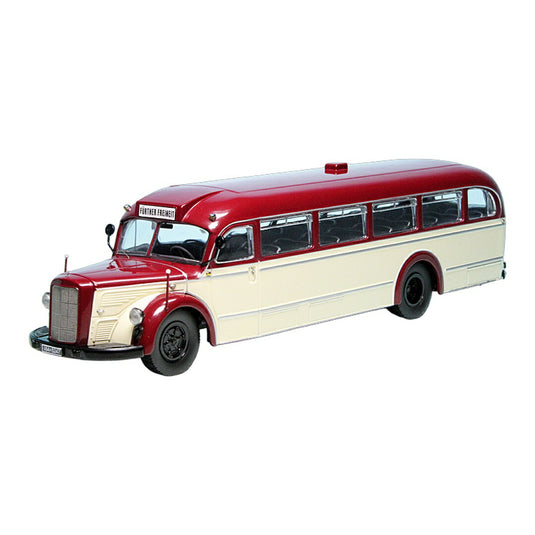 Mercedes Benzメルセデスベンツ O 6600 トラベリングバス レッド/クリーム 1000台限定 / Schuco 1/43 ミニカー