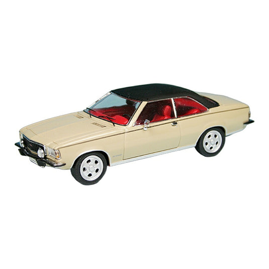 Opelオペル Commodore B GS Coupe ベージュ / Schuco 1/43 ミニカー
