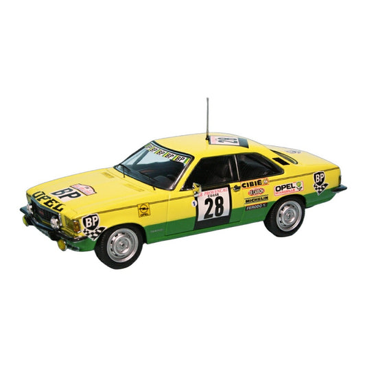 Opelオペル Commodore B GS/E Coupe Rallye Tour de Corse 1974 1000台限定 / Schuco 1/43 ミニカー