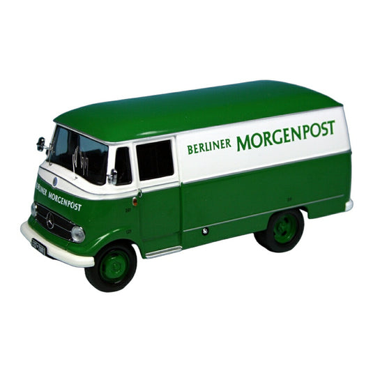 Mercedes Benzメルセデスベンツ L 319 D Van Berliner Morgenpost 1000台限定 / Schuco 1/43 ミニカー