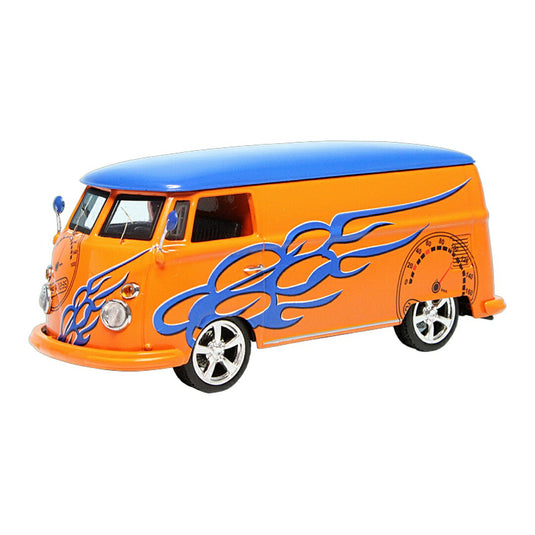 VWフォルクスワーゲン T1 Bulli Van Schuco Tuning Car STC オレンジ/ブルー 1500台限定 / Schuco 1/43 ミニカー