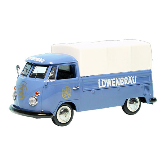 VWフォルクスワーゲン T1 Bulli Platform/Tarpaulin Loewenbraeu Bier 1000台限定 / Schuco 1/43 ミニカー