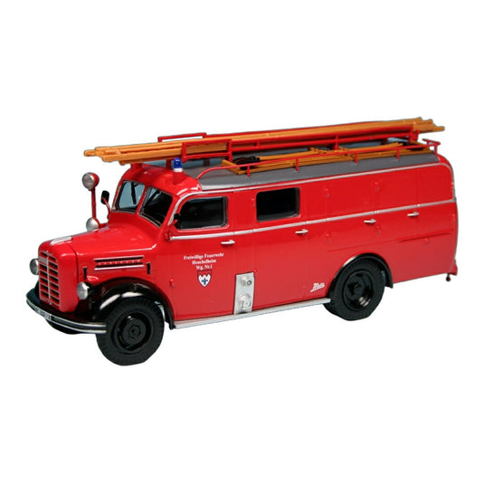 Borgwardボルグワルト B2500 LF8 Metz Freiwillige Feuerwehr Heuchelheim レッド / Schuco 1/43 ミニカー