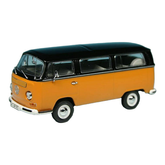 VWフォルクスワーゲン T2a Bus Luxusbus オレンジ/ブラック 1000台限定 / Schuco 1/43 ミニカー