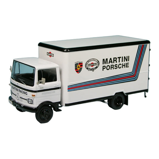 Mercedes Benzメルセデスベンツ LP608 ボックスタイプ Porscheポルシェ Martini Racing 1000台限定 / Schuco 1/43 ミニカー