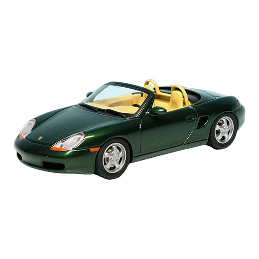 Porscheポルシェ Boxsterボクスター 986/1 1996 ダークグリーン / Schuco 1/43 ミニカー
