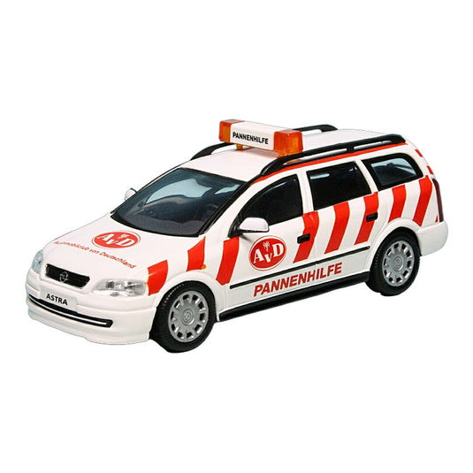 Opelオペル Astra G Caravan 1998 AvD Pannenhilfe 1000台限定 / Schuco 1/43 ミニカー