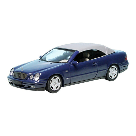 Mercedes Benzメルセデスベンツ CLK-Class Elegance コンバーチブル A208 1998 ダークブルー / Schuco 1/43 ミニカー