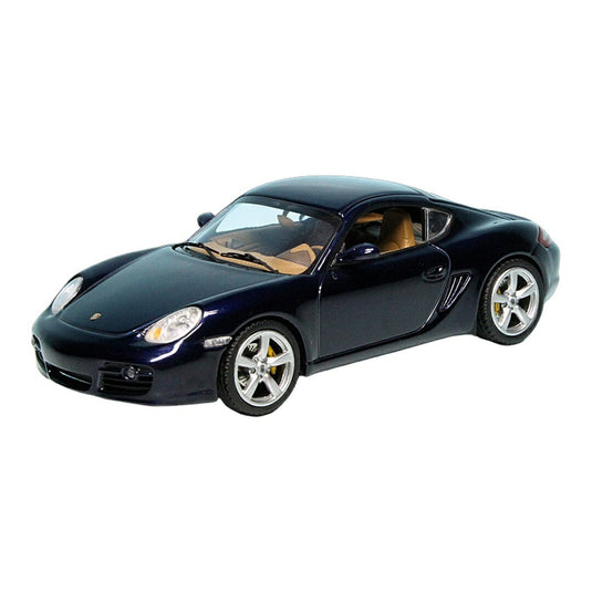 Porscheポルシェ Cayman S 987c 2005 ダークブルー 1500台限定 / Schuco 1/43 ミニカー