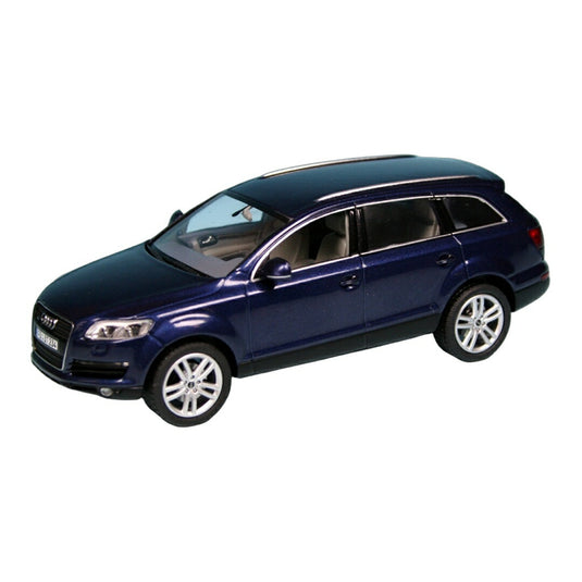 Audiアウディ Q7 4.2 FSI 2005 ダークブルー 1500台限定 / Schuco 1/43 ミニカー