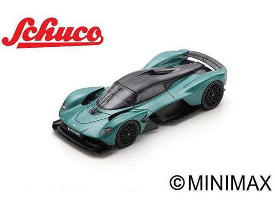 2021 Aston Martin ヴァルキリー AMR F1 グリーン/Schuco 1/18ミニカー