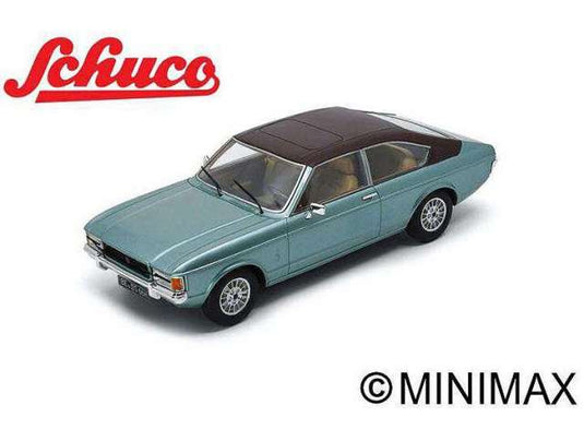 1972 フォード グラナダ ブルー/ブラック/ Schuco  1/18 ミニカー