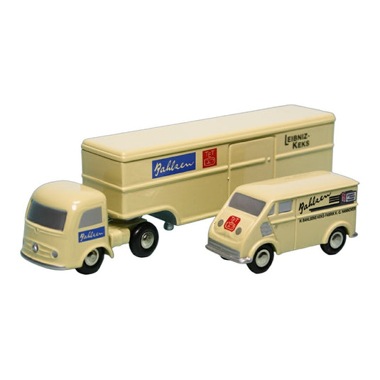 Schuco Piccolo Set Bahlsen Leibniz-Keks 2000台限定 / Schuco 1/87 (Piccolo) ミニカー