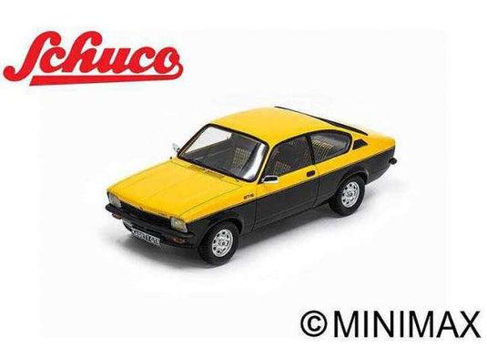 1976 オペル カデット GTE イエロー／ブラック/ Schuco  1/18 ミニカー