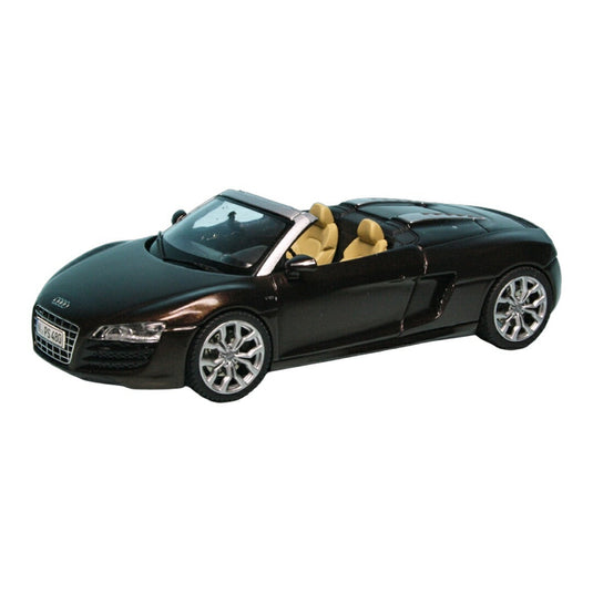Audiアウディ R8 5.2 FSI V10 Quattro Spyder 2009 ブラウン 1000台限定 / Schuco 1/43 ミニカー