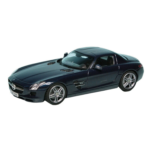 Mercedes Benzメルセデスベンツ SLS AMG Coupe C197 2009 ダークブルー 500台限定 / Schuco 1/43 ミニカー