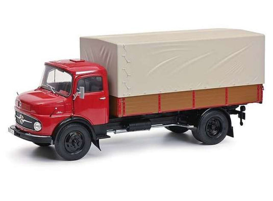 Mercedes Benz L911 ルビーレッド/Schuco 1/18ミニカー