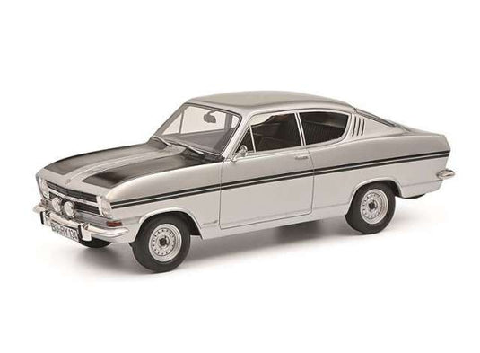 Opel カデットB ラリークーペ シルバー/Schuco 1/18ミニカー