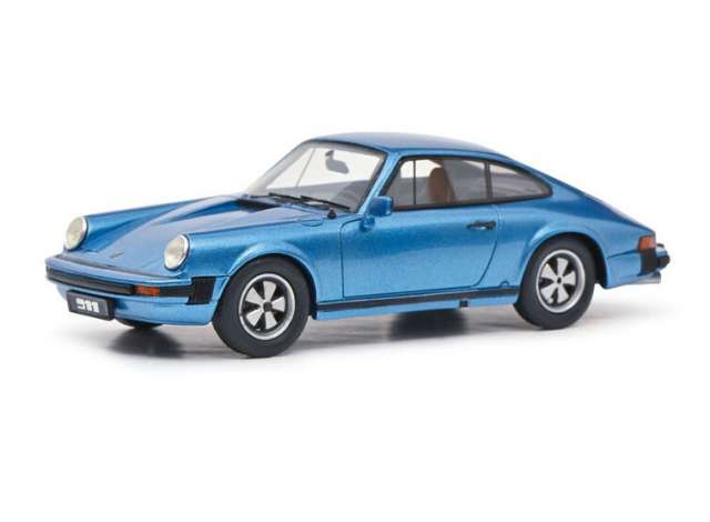 1977 Porsche 911 クーペ ブルー/Schuco 1/18ミニカー