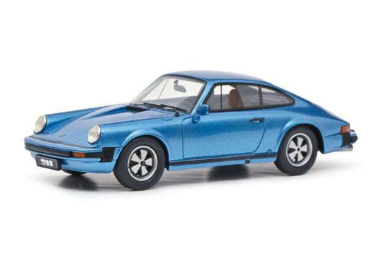 1977 Porsche 911 クーペ ブルー/Schuco 1/18ミニカー