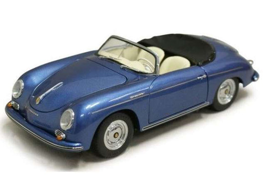 ポルシェ 356 スピードスター ブルーメタリック Porsche 356 ミニカー / Schuco 1/18 ミニカー