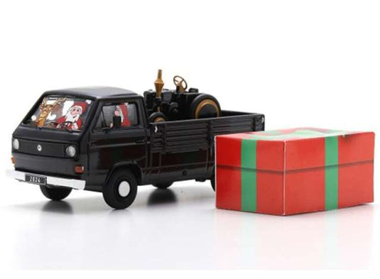 VW T3a クリスマス 2024 & ランツ・ブルドッグ セット ワーゲンバス / Schuco 1/43 農機