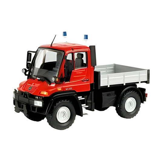 Mercedes Benzメルセデスベンツ Unimog U300 ダンプ レッド / Schuco 1/43 ミニカー