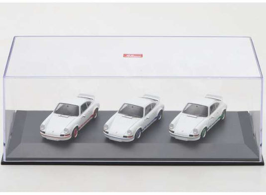Porsche 911 カレラ 2.7 RS 50周年セット ホワイト/Schuco 1/43ミニカー