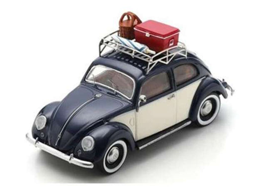 Volkswagen ケベ 夏休み ルーフラックとスーツケース付き Various/Schuco 1/43ミニカー