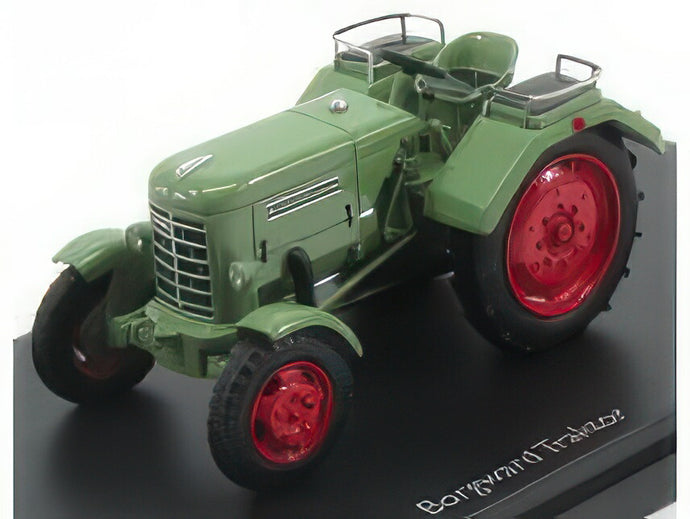BORGWARD TRACTOR 1946 GREEN RED/SCHUCO 1/43ミニカー
