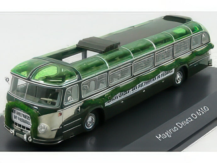 MAGIRUS DEUTZ O6500 AUTOBUS WINNER TEAM FOOTBALL WORLD CUP WM OPEN ROOF 1954 GREEN/SCHUCO 1/43ミニカー
