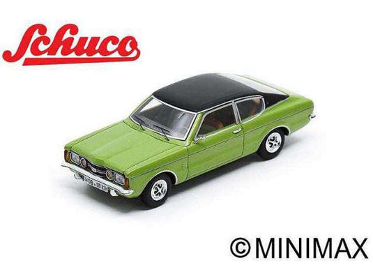1974 Ford タウヌス クーペ グリーンブラック/Schuco 1/43ミニカー