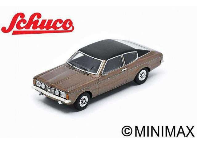 1974 Ford タウヌス クーペ ブラウンブラック/Schuco 1/43ミニカー