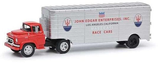 GMC 500 ジョン・エドガー マセラティ レッド/シルバー 働く車 ミニカー / Schuco 1/43 ミニカー