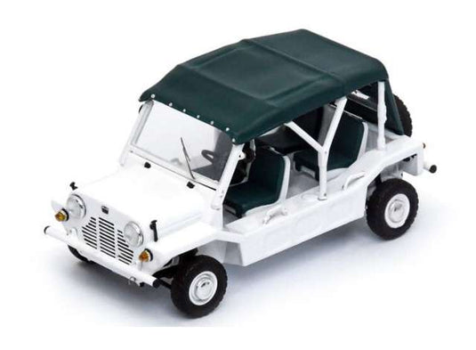 ミニ モーク ホワイト/グリーン Mini Moke ミニカー レジャービークル / Schuco 1/43 ミニカー