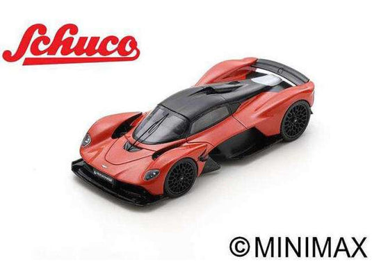 2021 Aston Martin ヴァルキリー ブラックレッド/Schuco 1/43ミニカー