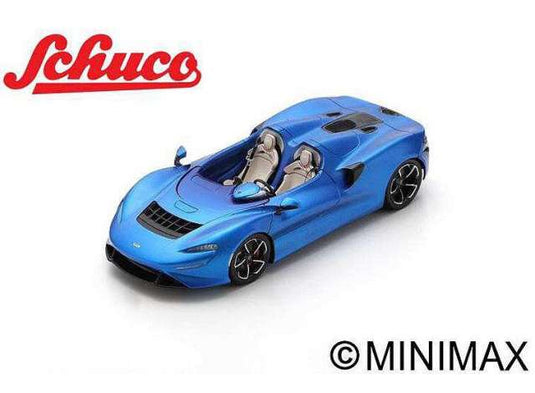 2020 マクラーレン エルヴァ ブルー McLaren Elva ミニカー 2020年 / Schuco 1/43 ミニカー